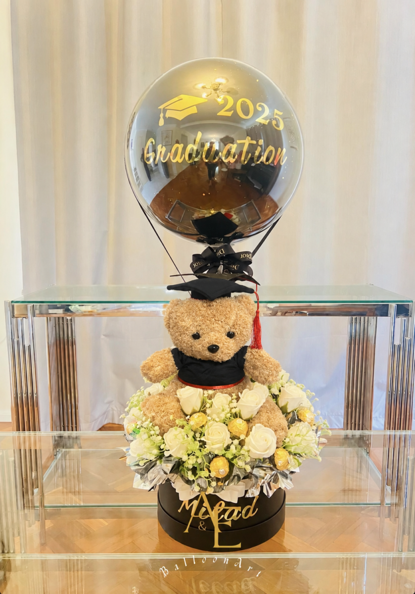 Premium Graduation Bubble Balloon Box(Product Code:GRAT11_G25)