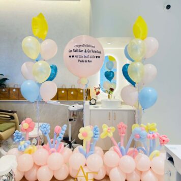Pastel Grand Opening Balloon Display (Design Code:GR_26)