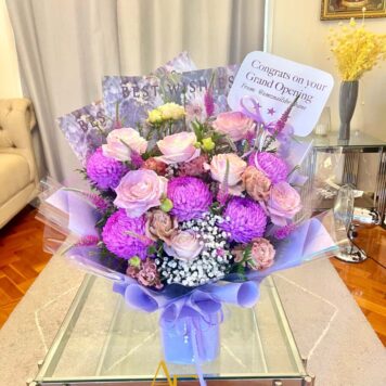 Lavender Luxe Bouquet(Design Code: FB06_826)