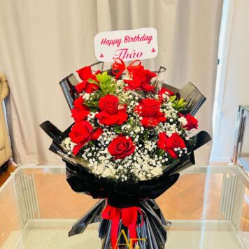 Birthday Rose Delight(Design Code: FB10_126)