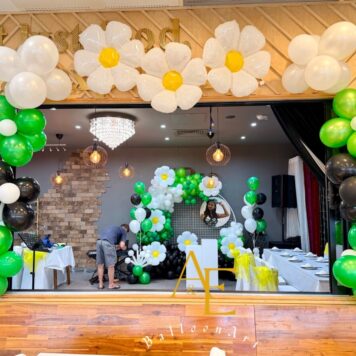 Garland Daisy Dream Balloon Backdrop(Design Code: HB11_126)